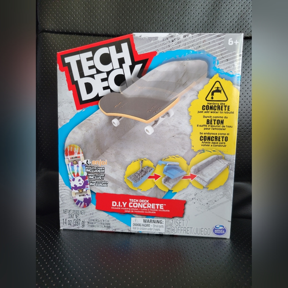 TECH DECK DIY Reusable Concrete Playset - Picture 1 of 7